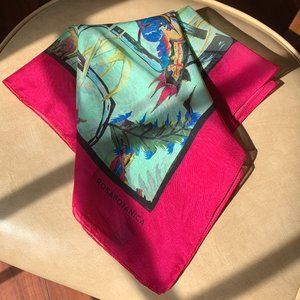 Rosabotanica Silk Scarf by Balenciaga